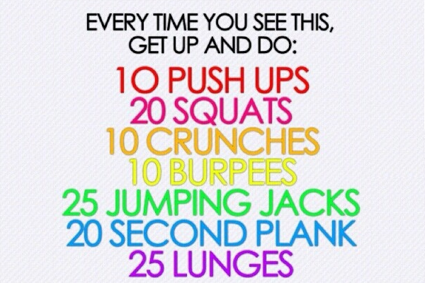5 minute workouts