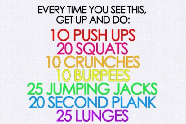 5 minute mini workouts